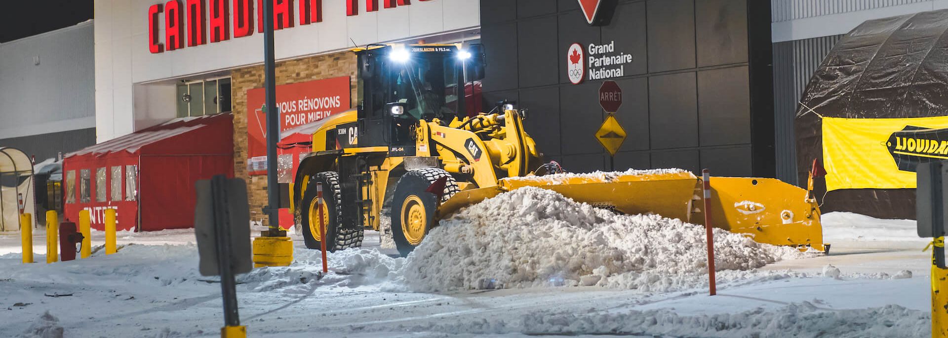 Déneigement commercial